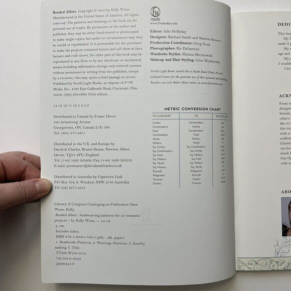 Beaded Allure Beadweaving Patterns for 25 Romantic by Kelly Wiese Paperback Book - Picture 3 of 7